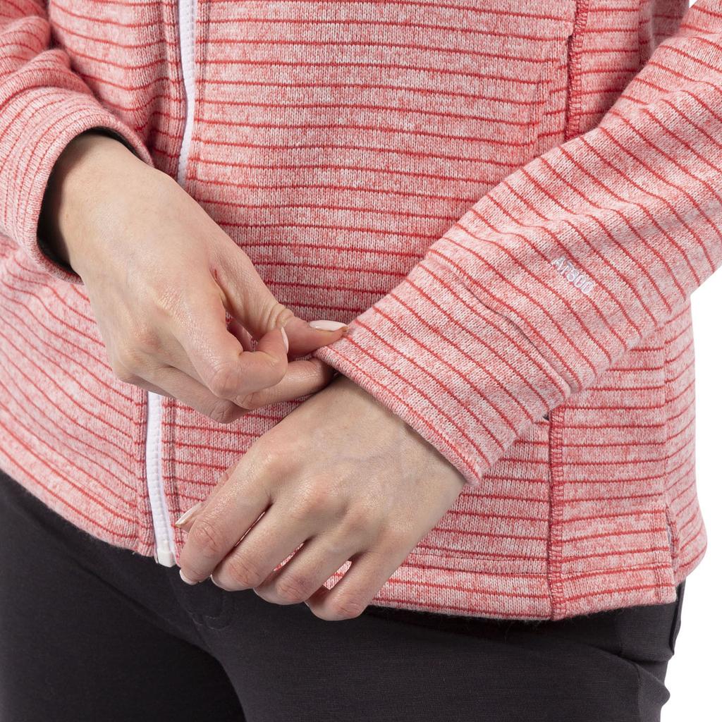 Trespass Womens/Ladies Kari Striped Fleece Jacket