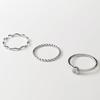 noonoo fingers white bezel ring