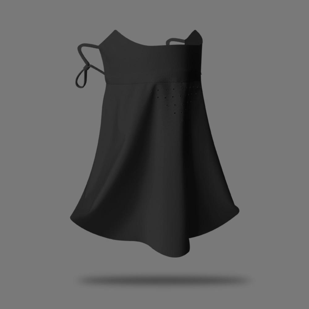 Anti UV Face Sunscreen Veil UPF 50+ Neck Wrap Cover Thin Ice Silk Face Cover  for Male Female