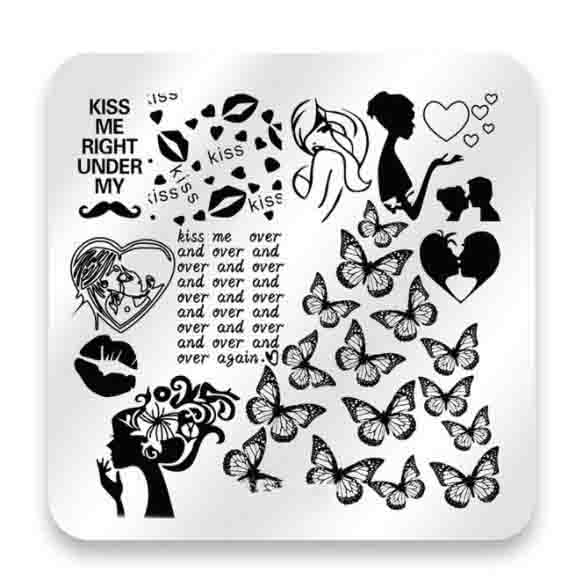 Пластины для штамповки ногтей, шаблоны для штампов, шаблоны для маникюра, пластины для штамповки ногтей, трафареты, инструменты для дизайна ногтей своими руками