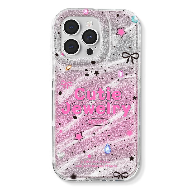Розовый защитный чехол Zhitai для iPhone - Совместим с iPhone 11, 12, 14, 15 Мягкий чехол с браслетом