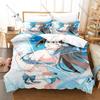 Popular School Idol Anime Love Live Honoka Kotori Umi Eli Full Cast Bedding Set 1 Duvet Cover + 2 Pillowcases HD Print Anime