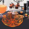 Candy Bowl Halloween Spider Web Basket Festive Atmosphere Home Coffee Trick or Treat Holder