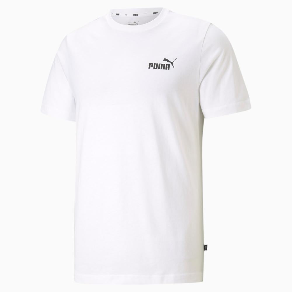 PUMA Essentials Logoprint T-shirt Cotton White