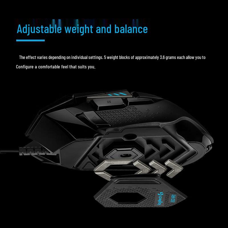 Logitech G502 HERO Wired Gaming Mouse