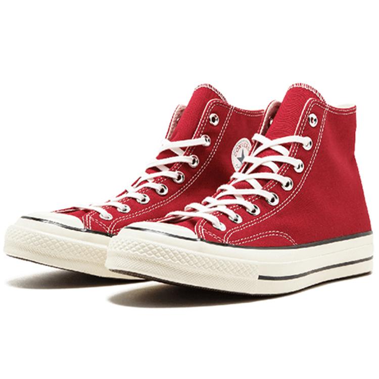 Converse Chuck 70 Hi 'Crimson' (Unisex) Crimson Canvas Shoes 144754C