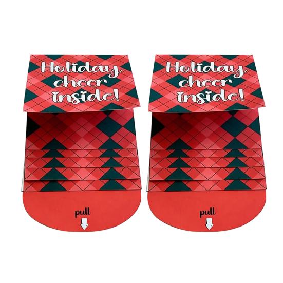 Буклет для подарочных карт «Водопад», ручная работа, креативный праздничный держатель для наличных и ваучеров, для группового дарения