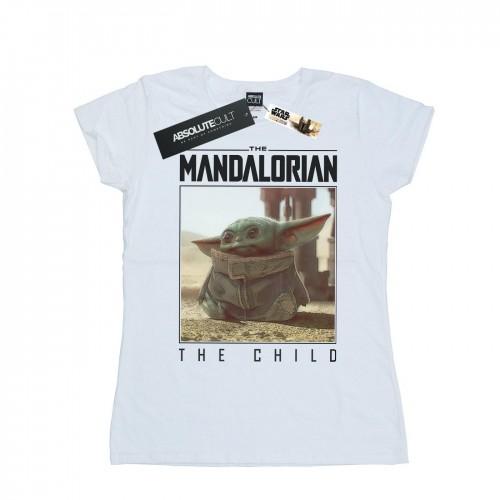 Star Wars Womens/Ladies The Mandalorian The Child Frame Cotton T-Shirt
