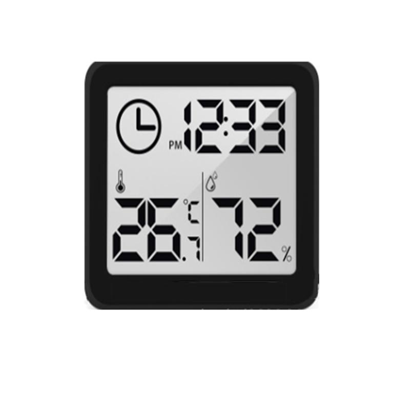 Upgrade Xiaomi Youpin Digital LCD Indoor Convenient Temperature Sensor Humidity Meter Clock Thermometer Hygrometer Gauge
