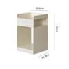 Nordic Nightstand Modern Movable Home Bedroom Furniture Bedside Table Luxury Storage Decor Nightstand Art Design Bedside Table