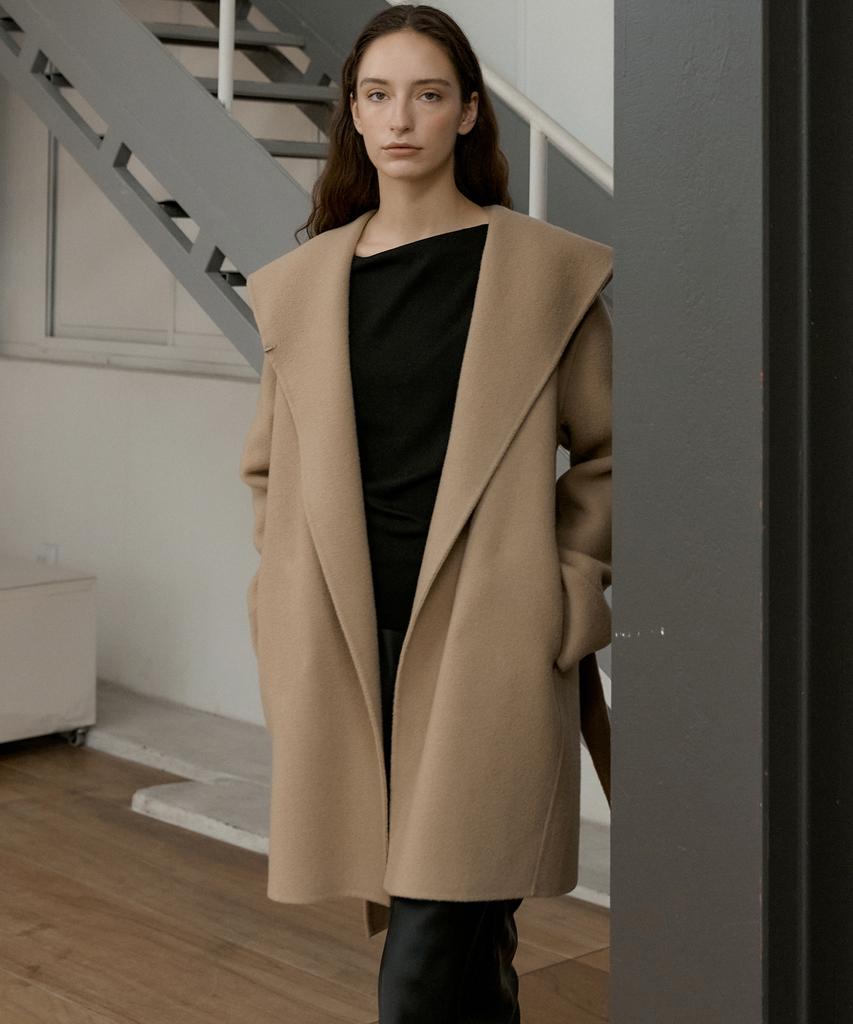 Octette Hand Made Hood Coat_3Color