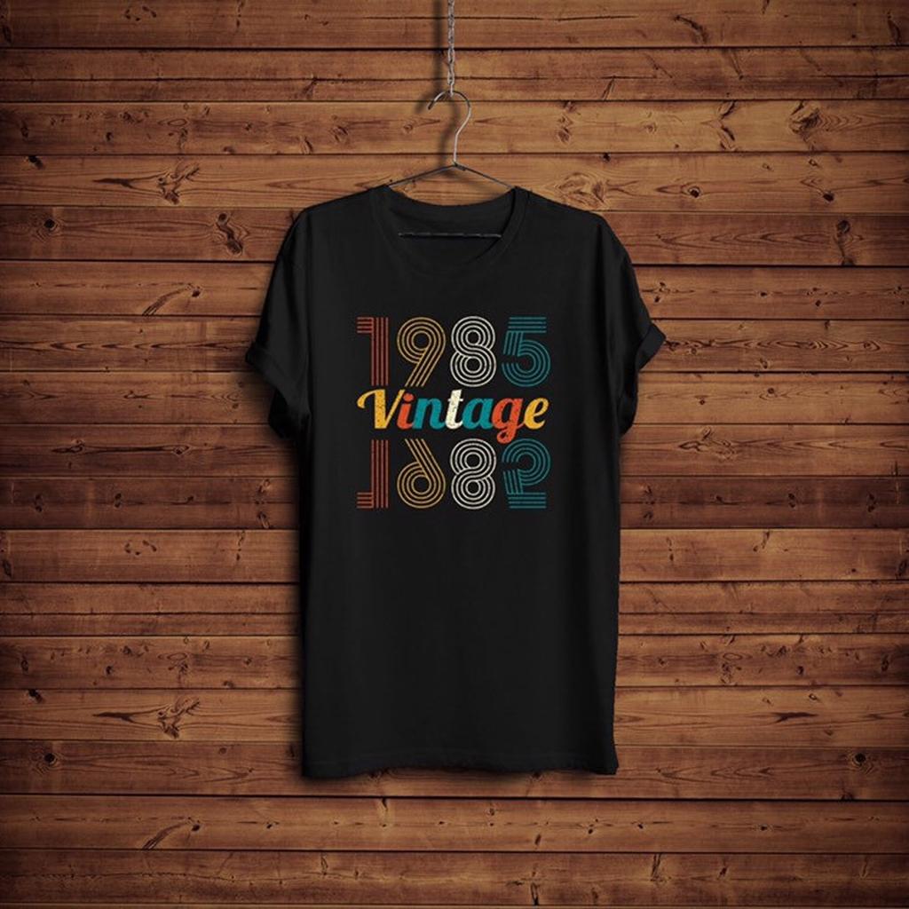 1985 T Shirt 33rd Birthday Gifts For Women Vintage Classic