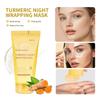 Kojic Acid Turmeric Overnight Wrapping Peel Off Collagen Mask Face Mask Moisturizing Collagen Sleeping 8 Hours Skincare