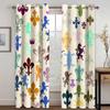 3D печать Радуга милые животные дешевые мультфильм детские тонкие оконные шторы для девочек и мальчиков Декор для гостиной спальни 2 панели