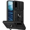 AMORUS For OnePlus Nord 5 5G/Ace 5 Ultra 5 5G Case Kickstand PC+TPU Phone Cover with Camera Lens Slider