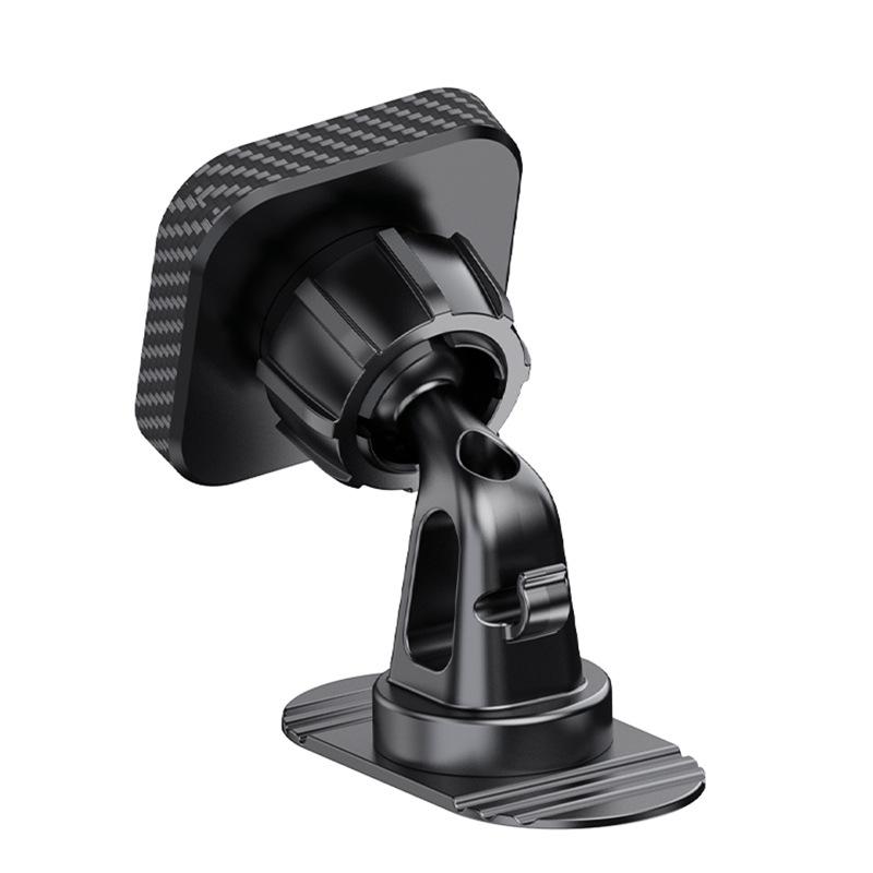 Магнитный автомобильный держатель для телефона с вращением на 360° с клейкой основой и крючком