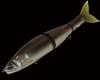 Gan Craft Jointed Claw Shift 183 Black Iron Ayu 180мм 2 унции Ayu-Jya №22 /