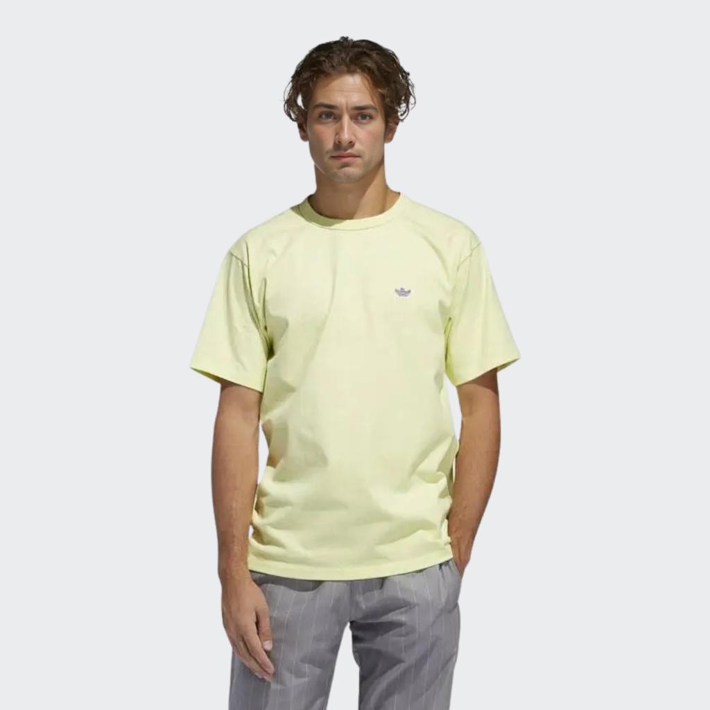 Adidas Футболка с круглым вырезом Originals Trebfoil для мужчин, зеленые FM1435