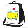 Сумка для ланча Masters Tournament, термоизолированная, для гольфа, спорта, переносная, для бенто, высококачественная, герметичная, из оксфорда, сумка-холодильник для еды