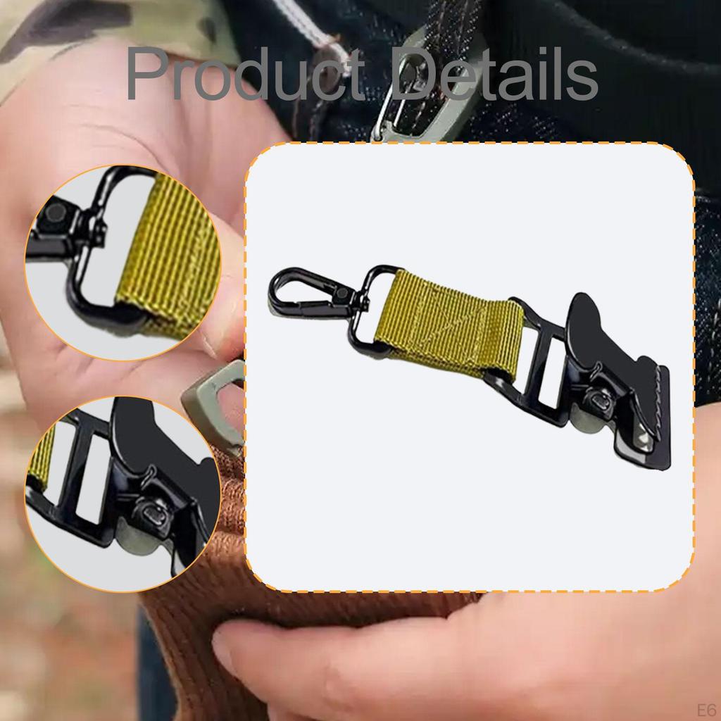 Firefighter Glove Clip Golf for Equipment Attachment Heavy Duty Nylon Strap