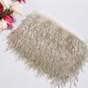 1 Yard Tube Beads Fringe Trim Rhinestones Chain Tassel Crystal Lamp Curtain Hanging Tassel Applique Sew On Garment Crafts