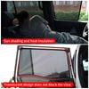 For 2024-2027 Toyota Land Cruiser Prado LC250 J250 Clip On Window Sunshade Mesh Heat ulation Ventilation Privacy Accessories