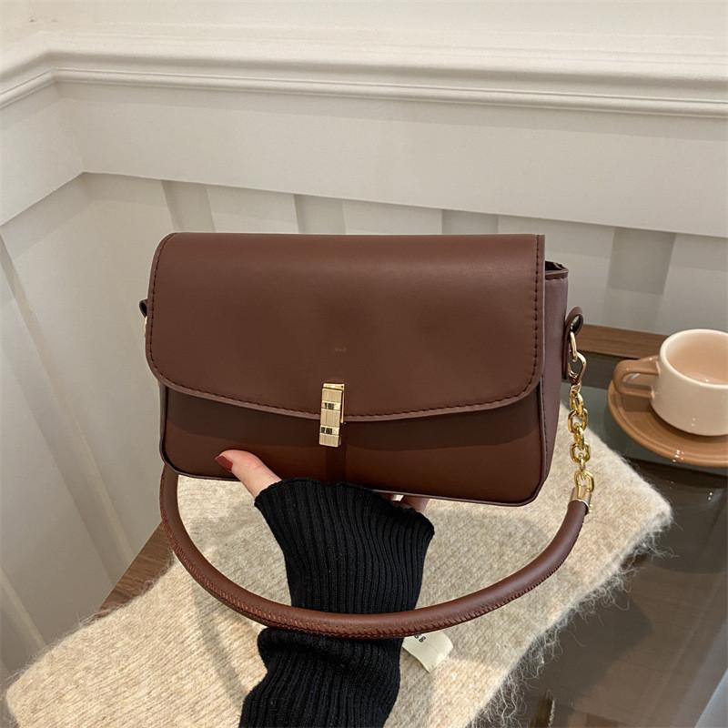 Fashionable Small Square Bag For Women Perfect For Autumn Winter With Trendy Stitching