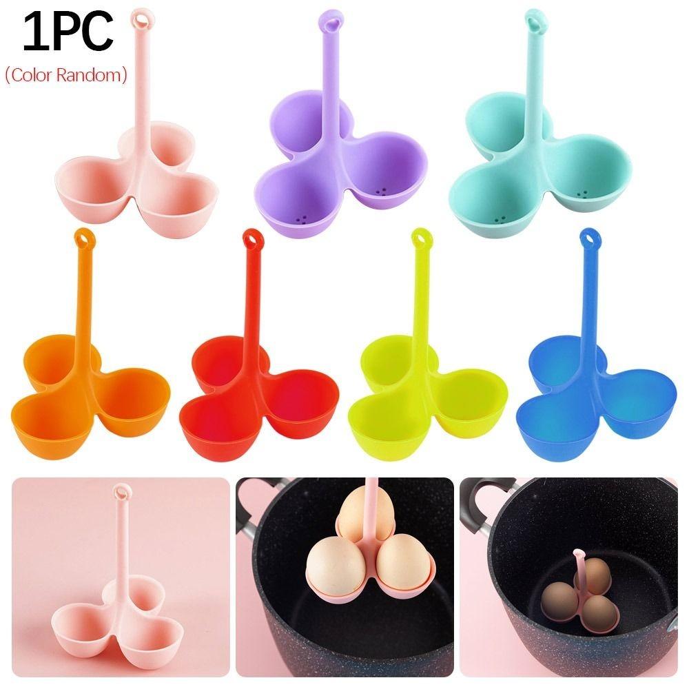 Gadgets Egg Cup Holder Kitchen Accessories Egg Boiler Easy to Use Steamed Egg Tray  Kitchen