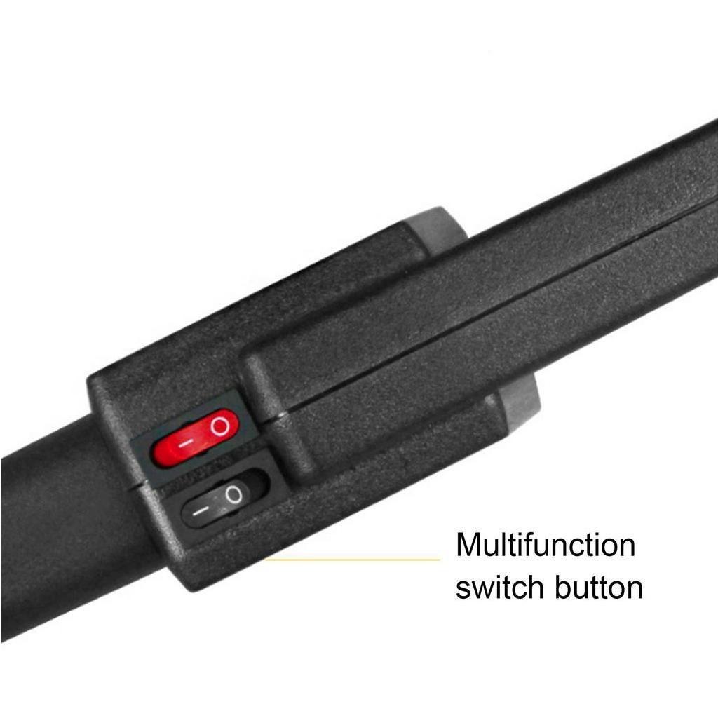 Portable Handheld High Precision Metal Detector Sound Vibration Double Alerts Body Security Scanner