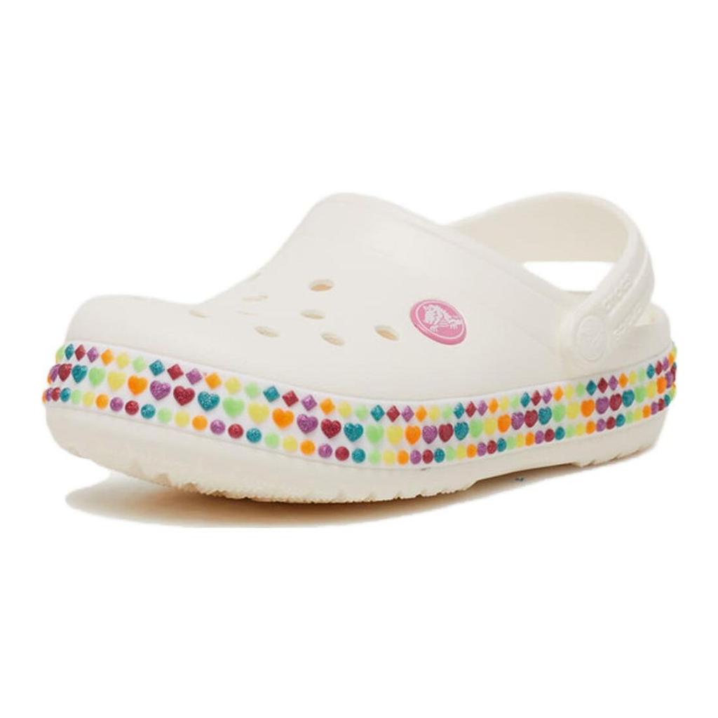 Crocs Crocband Comfortable Non-Slip Breathable Sandals Kids Sandals White 207605-100