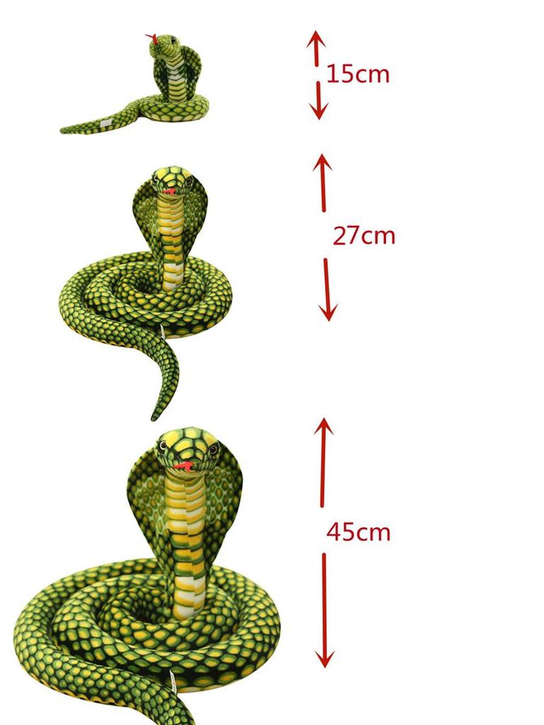 Cross-Border Cobra Python Plush Toy: Funny Snake Doll Gift for Boys