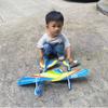 Multistyles Electric Foam Aircraft EVA Airplane Glider Toy Model Charging Trainer Model