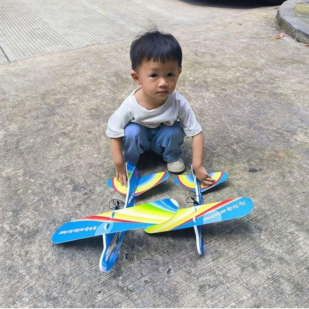 Multistyles Electric Foam Aircraft EVA Airplane Glider Toy Model Charging Trainer Model