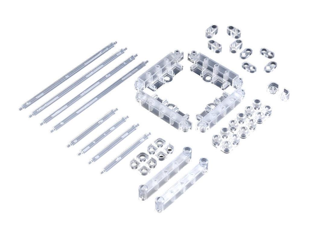 Набор расширения 01 Прозрачная подставка для слоев distage ver. (ABS Общего назначения)