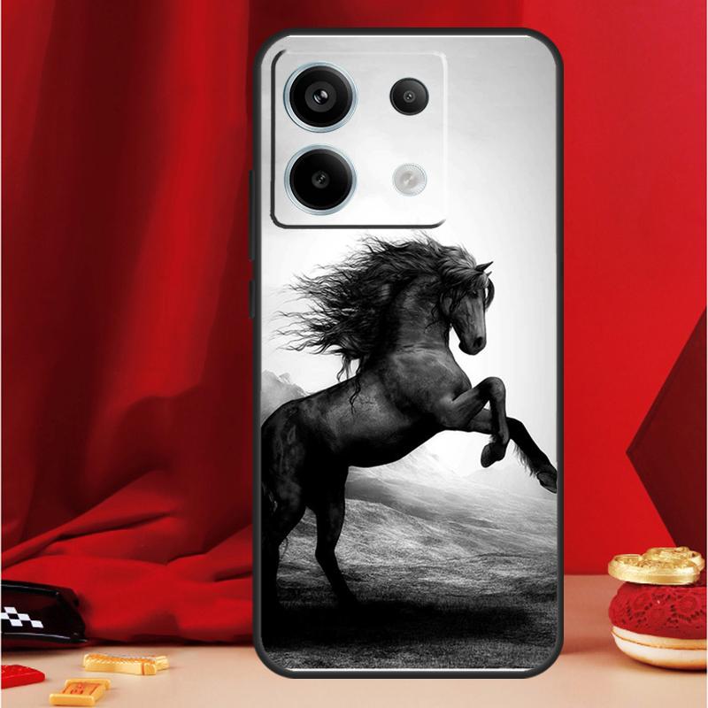 Чехол Бегущие лошади для Xiaomi Redmi Note 14 Pro 13 12 11 10 15 Pro Plus Redmi 15 14C 13C 10C 12C 15C Funda