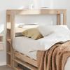 VidaXL Headboard with Shelves 90 Cm Solid Pine Wood, Wooden Headboard, Headboard with Storage, Headboard On 850896
