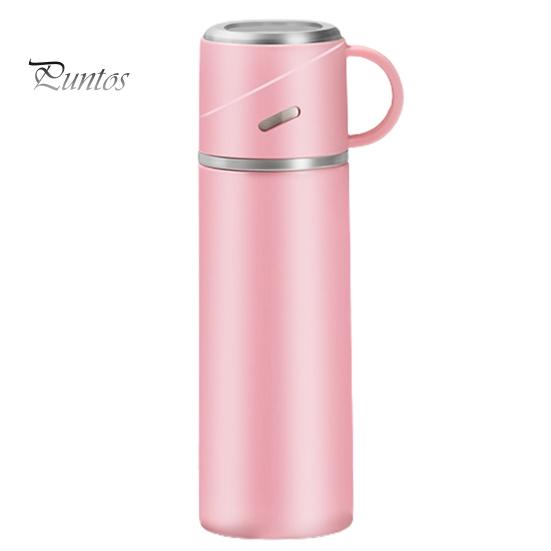 Портативная бутылка для воды из нержавеющей стали, герметичная двухслойная чашка с вакуумной изоляцией, большая емкость, пищевая посуда для напитков, модная автомобильная кружка для воды