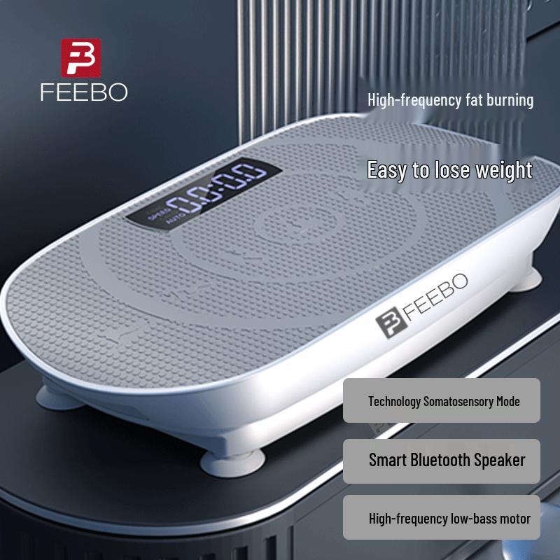 FEEBO Vibration Plate Machine with Bluetooth Speaker