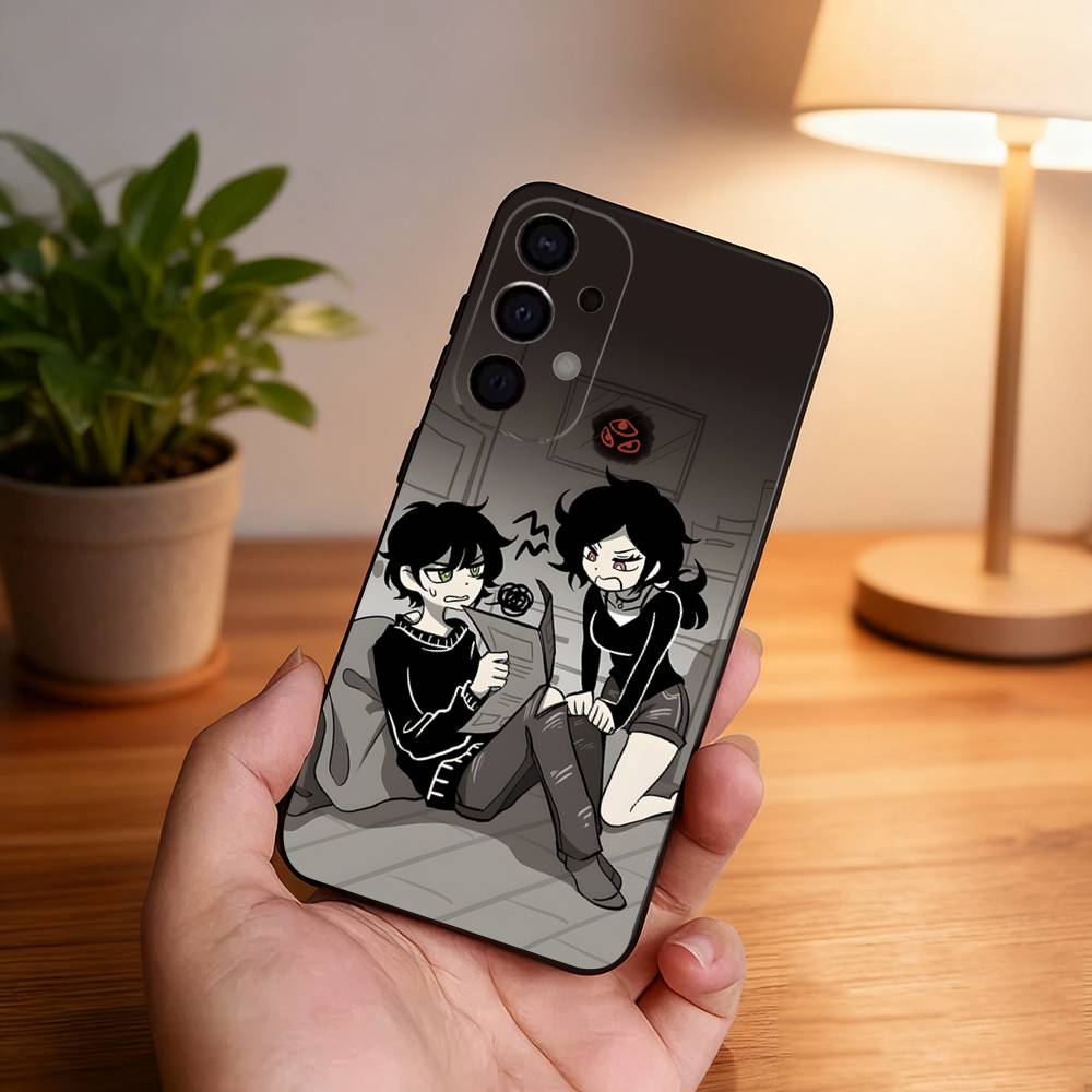 Чехол для телефона C-Coffin Энди и L-Leyley Черный Чехол Для Samsung S26,S25,S24,S21,S22,S23,S30,Ultra,S20,Plus,Fe,Lite,5G