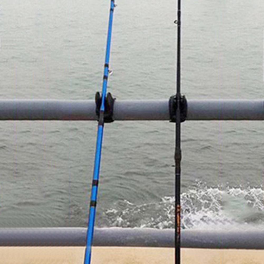 2pc/1pc U-Shaped Fishing Rod Holder Portable Fishing Feeder Pod Stand TPE Fishing Baits Keeper Ocean Fishing Gear Accessories