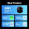 Адаптер 2-в-1 Проводной в Беспроводной CarPlay Android Auto для Штатной Автомагнитолы с USB Plug and Play Для Volvo Benz Mg Kia Chery VW