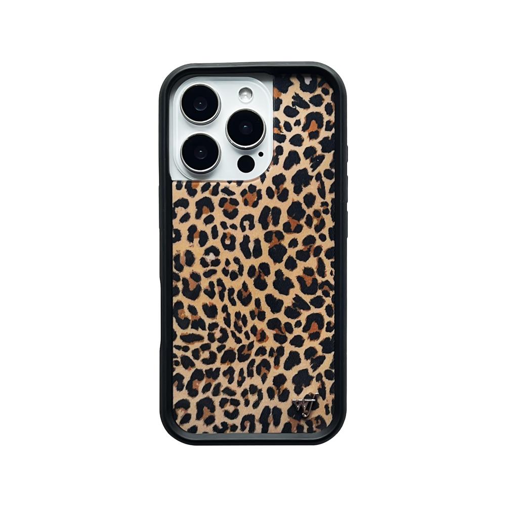 Чехол для телефона 'Wildflower Happy Girl Meow' для iPhone 12 13 14 15 16 Pro Max Plus 17Pro Max 3D Щенок Леопард Волна клетчатая ткань wf Чехол