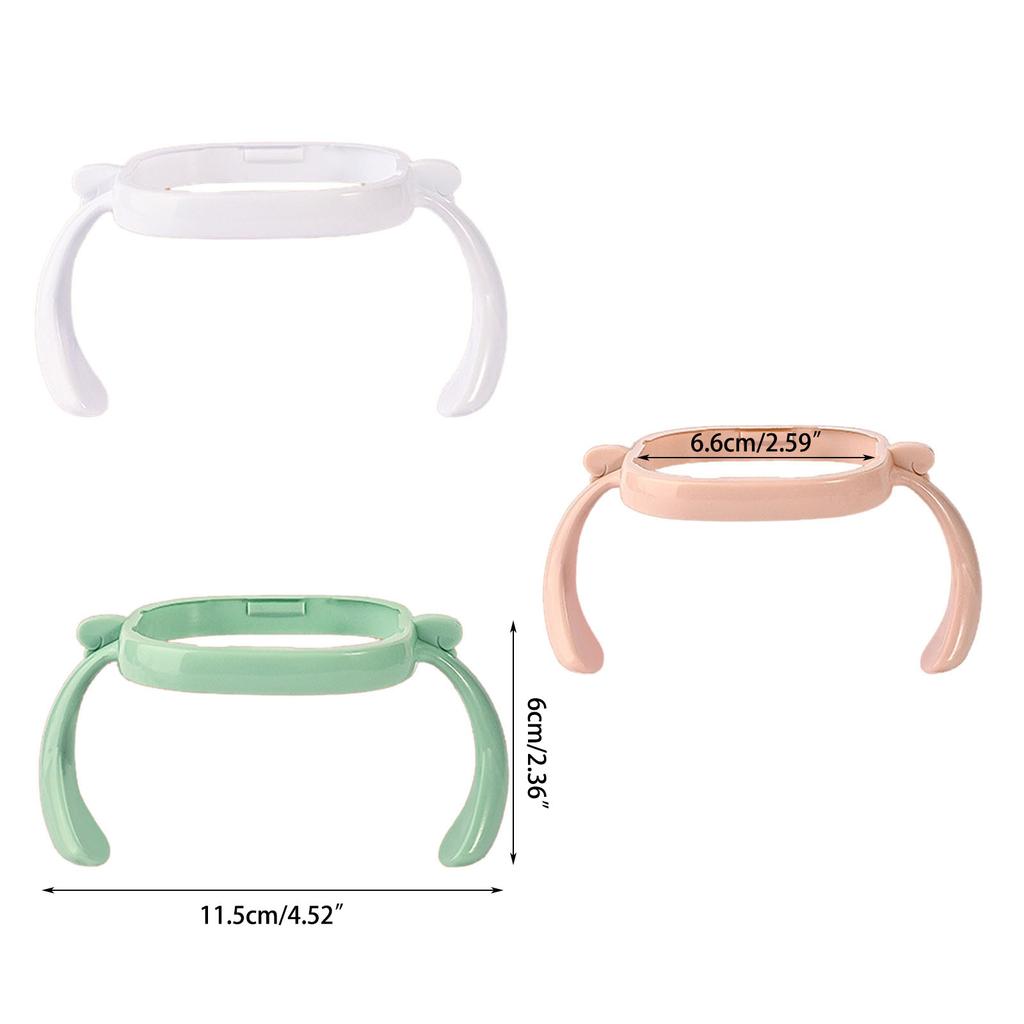 Baby Feeding Bottle Handle Baby Feeding Nursing Bottle Holders Easy Grip Plastics Handle Replacement Suitable for