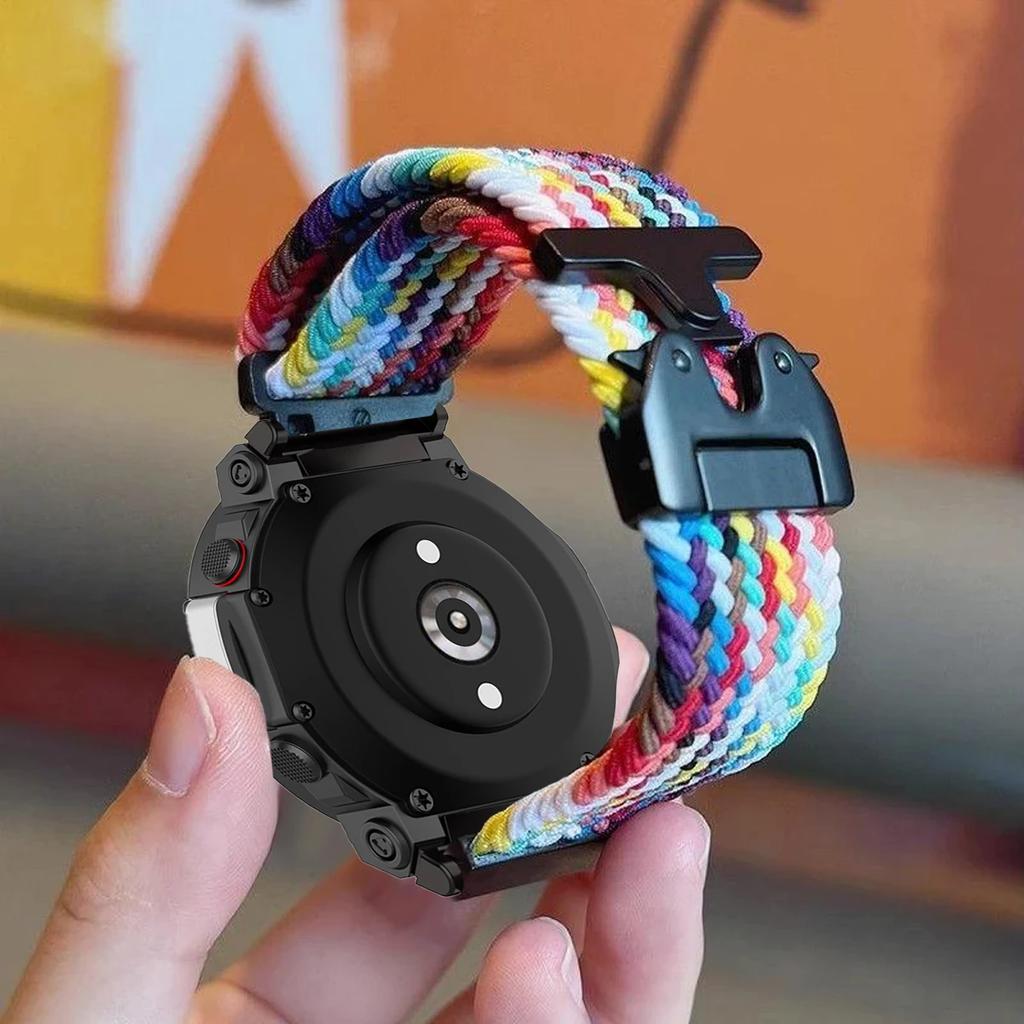 Ремешок в стиле парашюта для Huami Amazfit T-REX 3 2Ultra Смарт-браслет Спортивный браслет для Xiaomi Amazfit T-Rex/T Rex Pro Correa