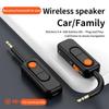 Bluetooth 5.4 Audio Adapter Receiver Transmitter 3.5mm AUX Wireless Audio Adapter HIFI Music With HD MIC For TV Car Headphones