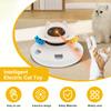 Smart Teaser Cat Toy Electric Interactive Cat Toys ABS Cat Teaser Toys 4 In 1 Indoor Cats Toys Rotating Cat Toys Cat Supplies