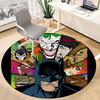 1pc Batman Office Round Area Rug, Under Office Chairs Bedroom Living Room Home Decor, Room Deco, Available in Various Sizes064