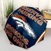Автоматический зонт с принтом LOGO D-Denver Broncos, 8 спиц, железный каркас, пластиковая ручка, подходит для путешествий на открытом воздухе и на каждый день, идеальный подарок