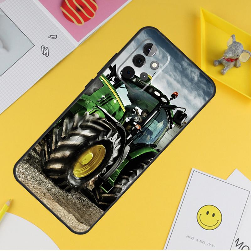 Сельскохозяйственный трактор для Samsung Galaxy A14 A34 A54 A12 A32 A52 A51 A71 A53 A33 A13 A15 A25 A35 A55 чехол для телефона