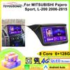 Автомобильное радио Carplay для MITSUBISHI Pajero Sport, L-200 2006-2015 Навигация GPS Android Auto Мультимедийный проигрыватель Стереоблок WiFi BT Нет 2din 4G